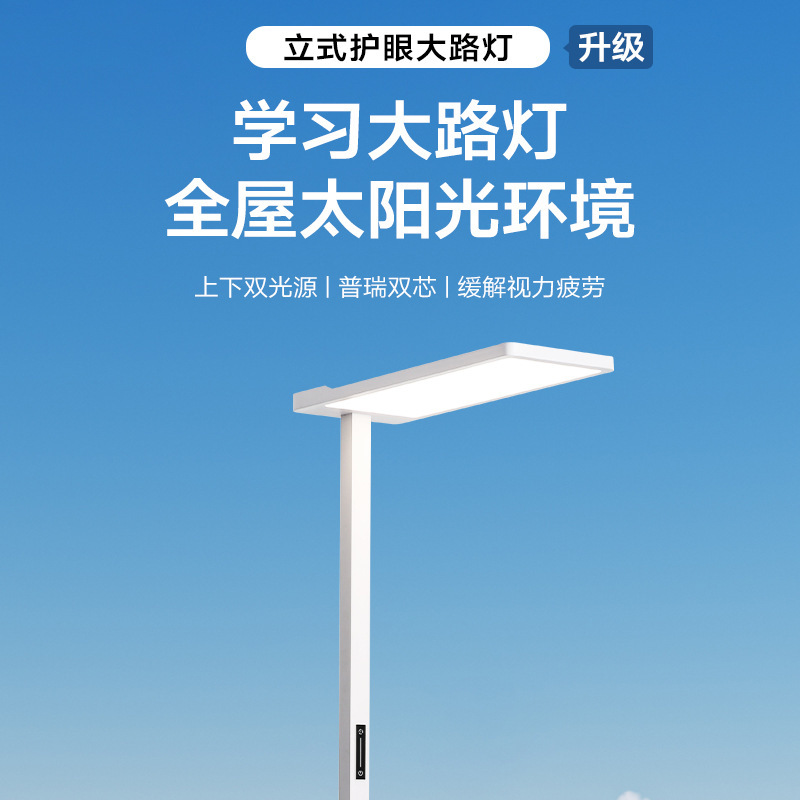 全光谱学习专用护眼落地灯大路灯儿童写字学生写作业立式落地台灯|undefined