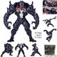 Venom 2 Joint Movable Hand Model Ornaments Yamaguchi Red Venom Massacre Spider-Man Hand Model 6 Inch