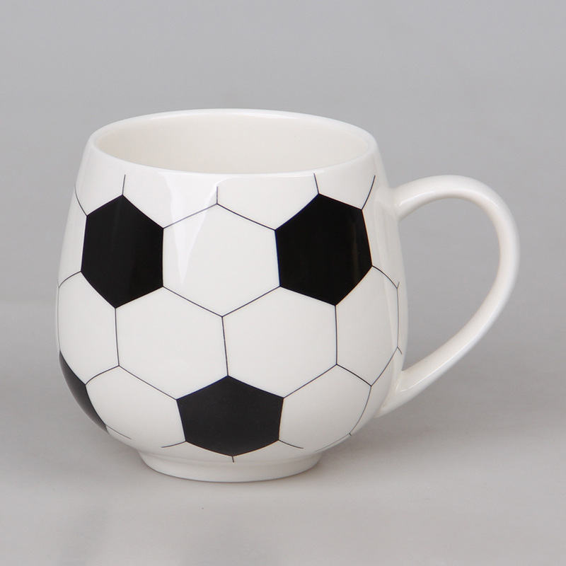 Copa de fútbol Copa del Mundo Taza conmemorativa regalo creativo de taza de baloncesto taza de agua taza de café de leche de comercio exterior
