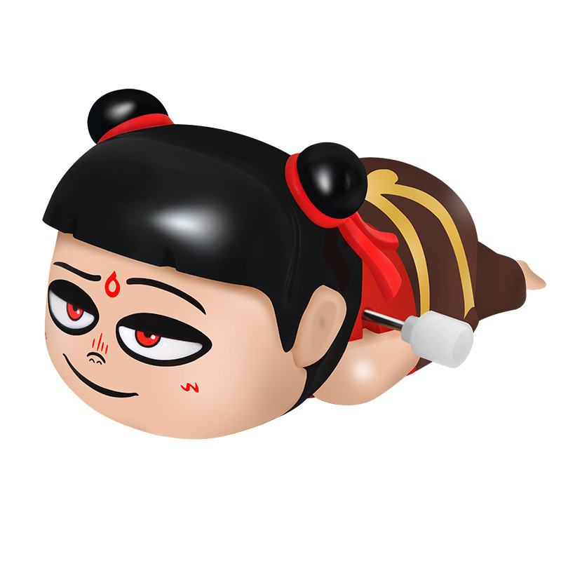 Nezha 크롤링 장난감 - 눈을 가늘게 뜨고 있는 스타일