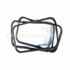 定制充电桩硅胶密封圈电池盒防水圈密封条充电枪硅胶密封盖