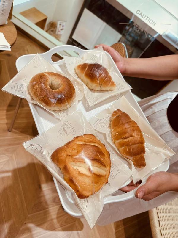 ビスケットパン包装袋ジップロック袋粘着袋透明食品スナックケーキタルトベーキング包装使い捨て|undefined