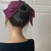 Advanced big hairgrip with bow, hair accessory, hairpin, high-quality style, internet celebrity