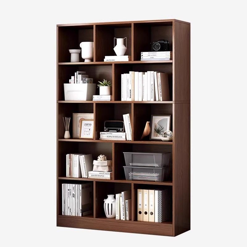 Estante de libros estante de piso estante de pared gabinete de celosía organizar gabinete de almacenamiento casero armario de almacenamiento sala de estar gabinete de exhibición