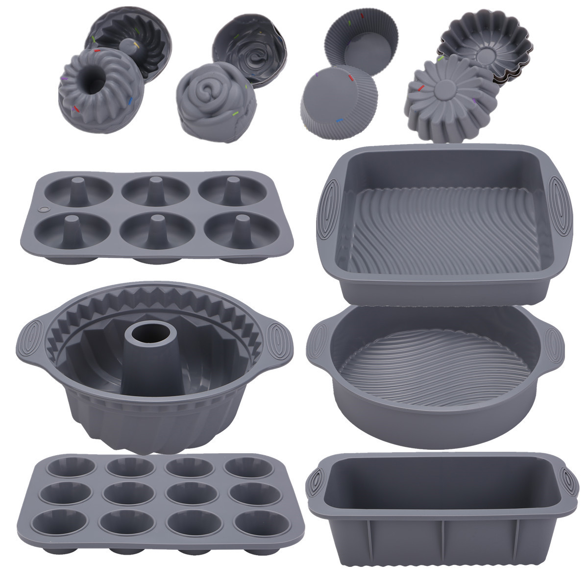 2151g Weight Kitchen Molds Kitchen and drinking utensils 1 Set Quantity Daily Occasion Silica Gel Material Solid Color Pattern Casual Style Casual Solid Color Silica Gel Kitchen Molds 1 Set 2