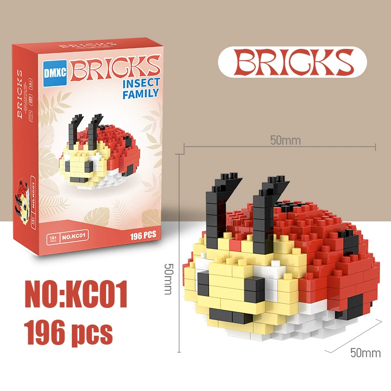 Конструктор bricks (Lego) минифигурки, мелкие микрокубики, подарок на день рождения, разнообразные стили
