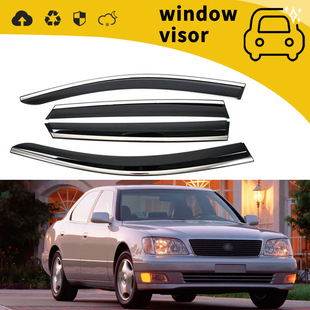 Suitable for 1991-2024 Lexus Ls400 460 460L 500H Door Rain and Sun Protection Modification Decoration