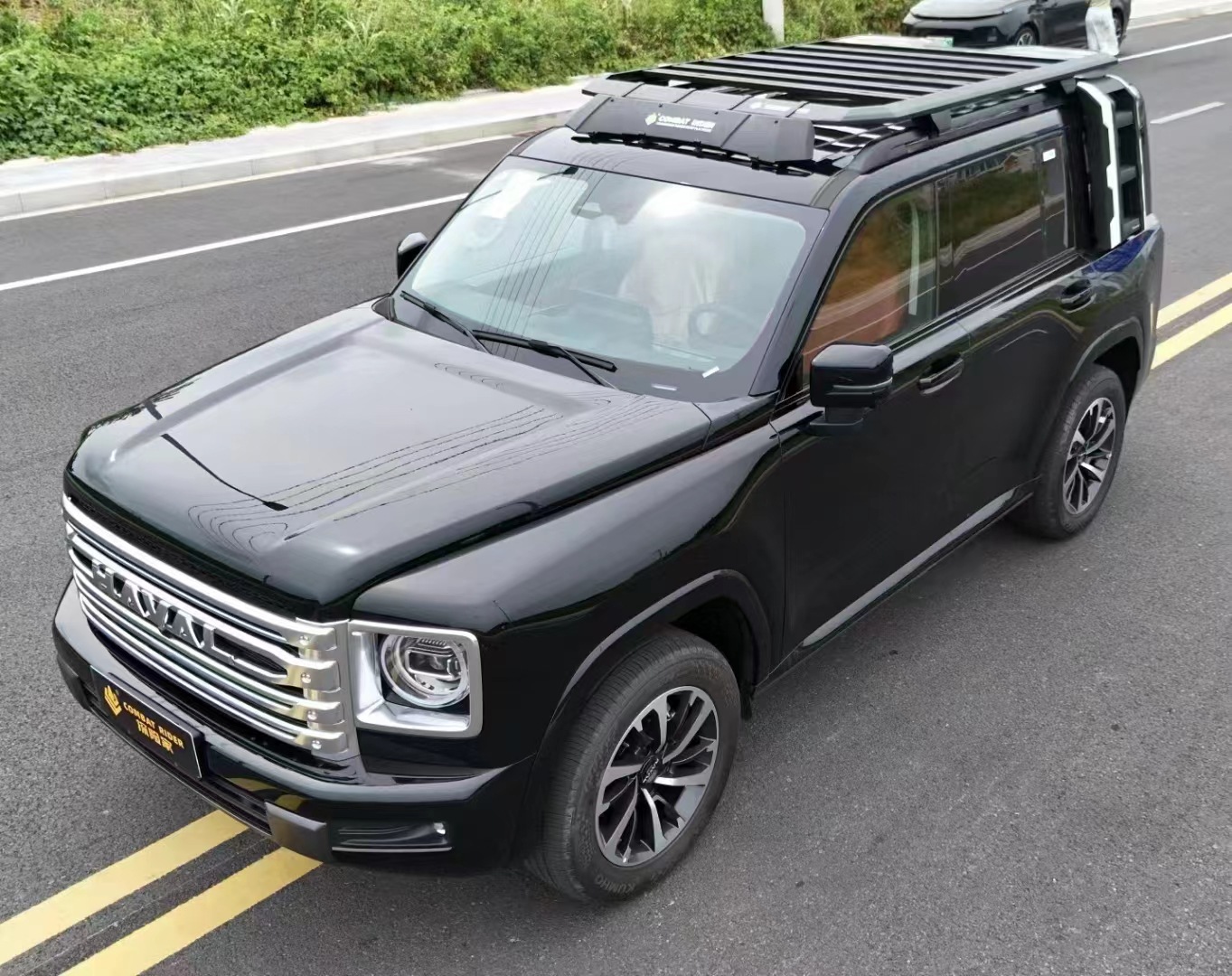Harvard H9 roof rack ladder schoolbag side account off-road modified roof platform outdoor storage rack travel rack