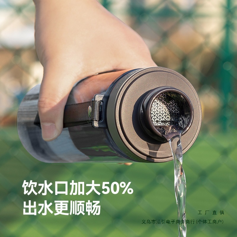 水杯男大容量2025新款户外便携运动水壶大号塑料杯子学生上学日用|undefined