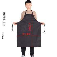 Summer thin waterproof apron for home use, stylish oil-proof apron for work, service, kitchen, office use waterproof apron