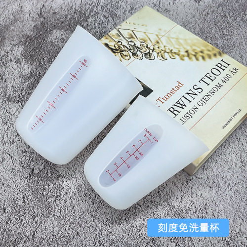 Puffy Drop Silicone Measuring Cup, 250ml/500ml Kitchen Simple Liquid Measuring Tool