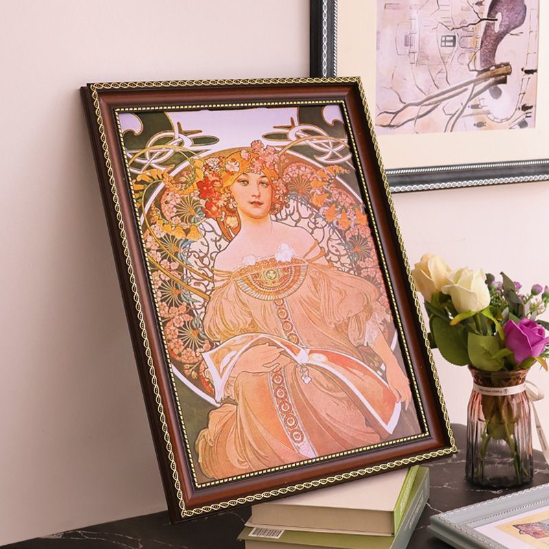 Vintage American-Style Photo Frame, Enlarged Wall-Mounted, 16-Inch, 18-Inch, 4-Open, 83 Oil Painting Frame-Like Mounting, Foreign Trade Factory Supply Chain
