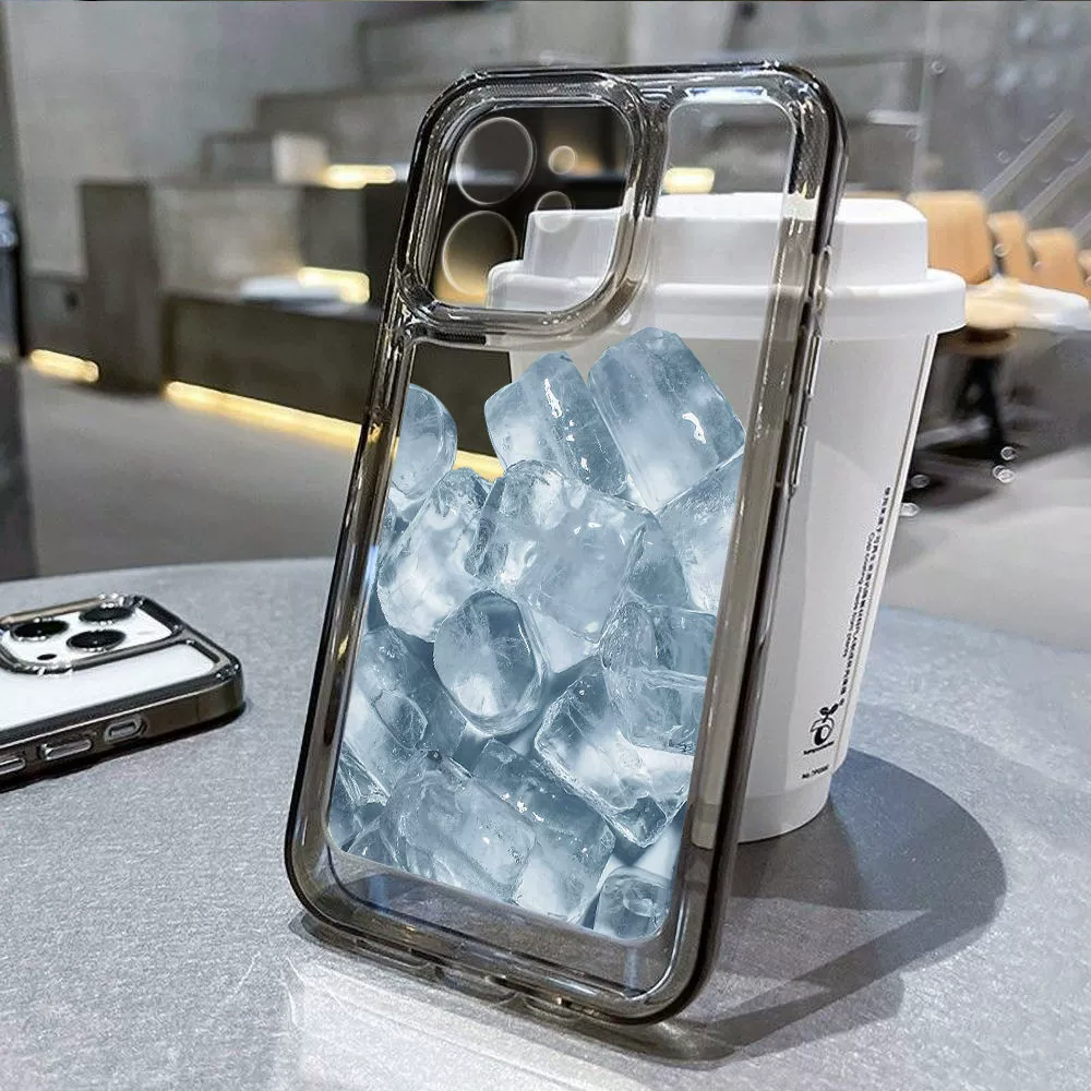 Яблоко, совместимые ледяные кубики, чехол для телефона, iPhone 16 Pro, iPhone 13, iphone