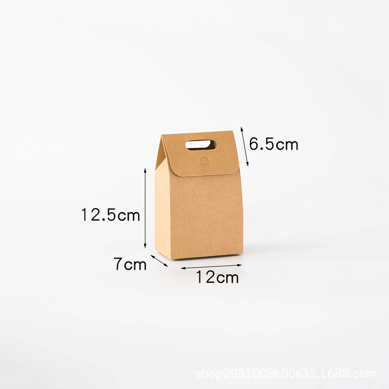 Punching gift box small cowhide dried flower another shot * as shown