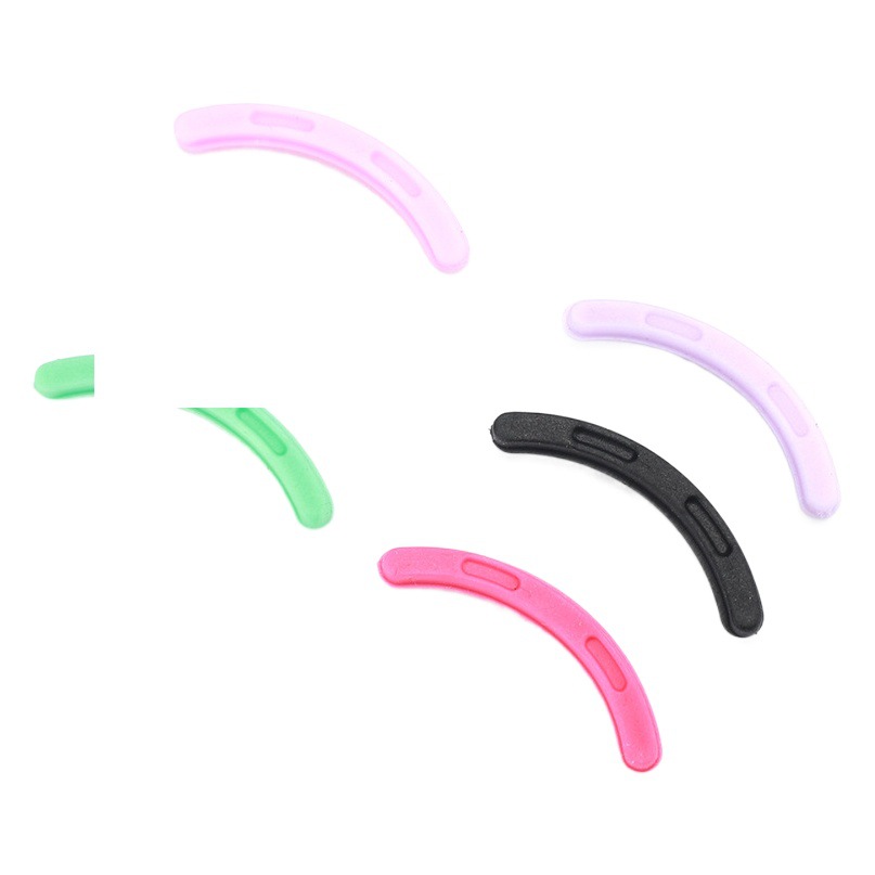 Color eyelash curler replacement rubber strip eyelash silicone strip elastic rubber universal elastic rubber pad eyelash curler rubber strip