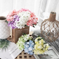 INS繡球植物仿真花婚慶裝飾品INS風仿真花牆玫瑰花植物牆MW66779