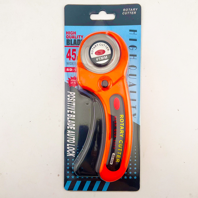 Cortador circular para tela/cuero, 45mm, mangos