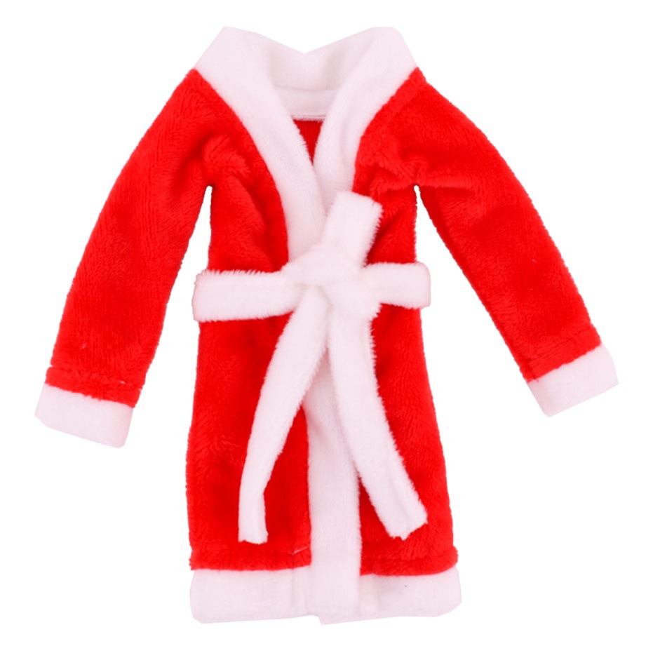 Nuevo 26-30cm Barbi Doll Accesorios Navidad Doll Accesorios 4 piezas Saco de dormir Chef Chef Chef Camisón