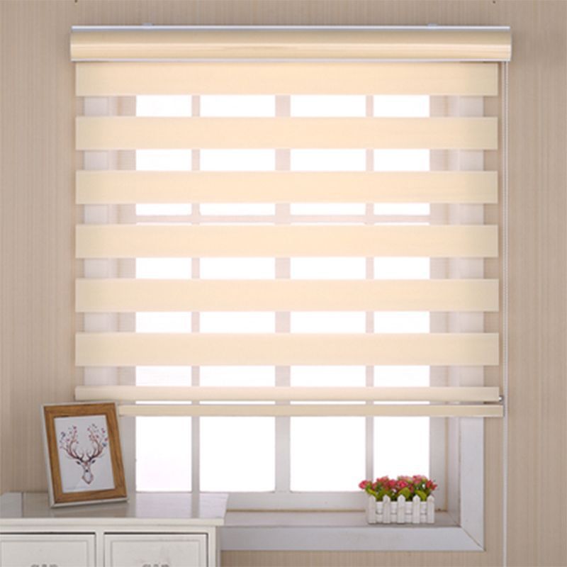 卷帘办公室遮光浴室卫生间遮挡帘免打孔防水防霉厨房简易百叶窗帘