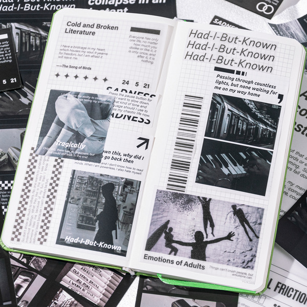 25 Korean style ins style handbook sticker packs