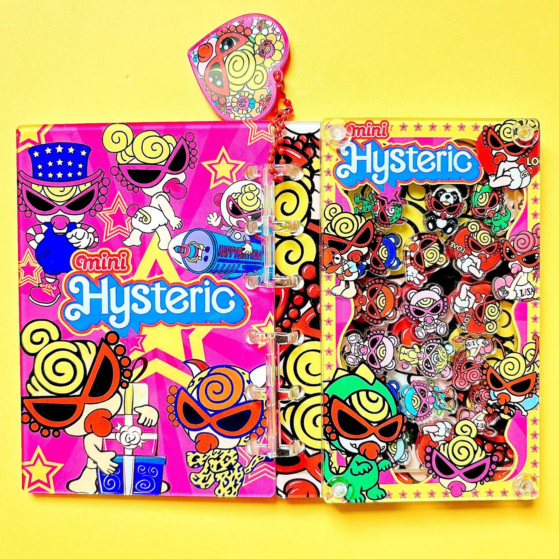 54種類の揺れるアクリルノート、クロスボーダーで人気のTikTokで話題の美しいルーズリーフノート、DIY A7/A5