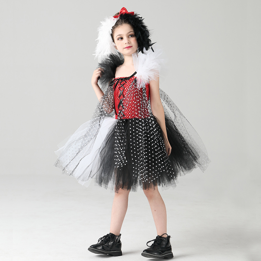 Cruella Cosplay Dress Image 3