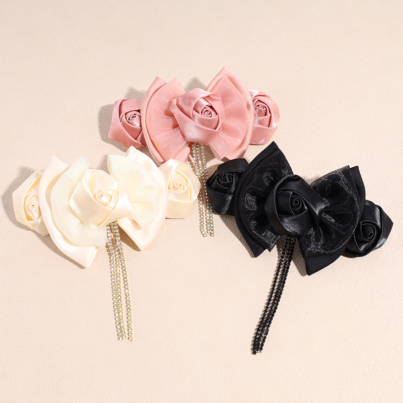 Sweet Flower Cloth Flowers Spring Clip 1 Piece display picture 1