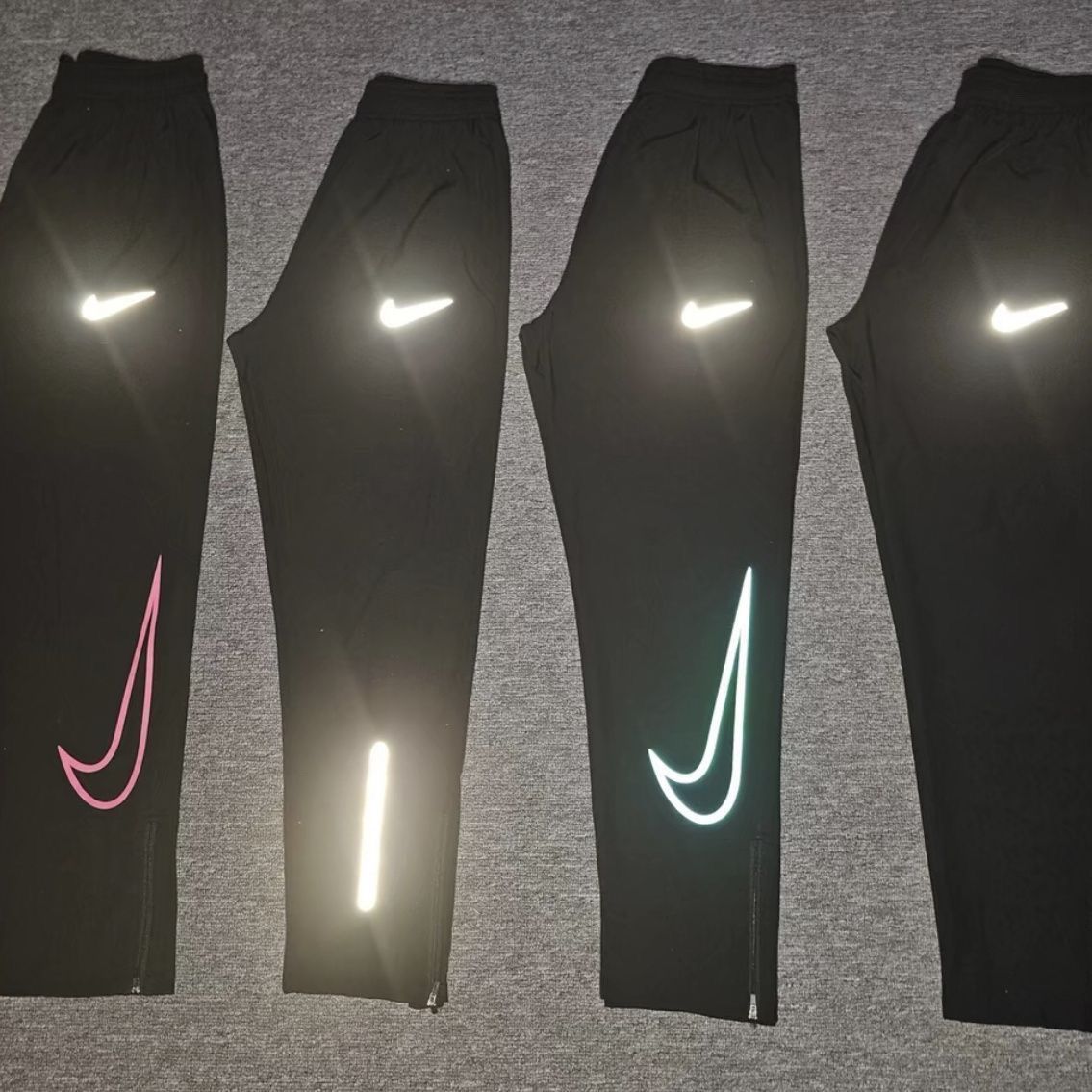 Pantalones de entrenamiento de velocidad deportiva, hombres y mujeres, pista y campo, carrera de maratón, prueba física, pantalones de entrenamiento con cremallera laterales, pantalones deportivos sueltos