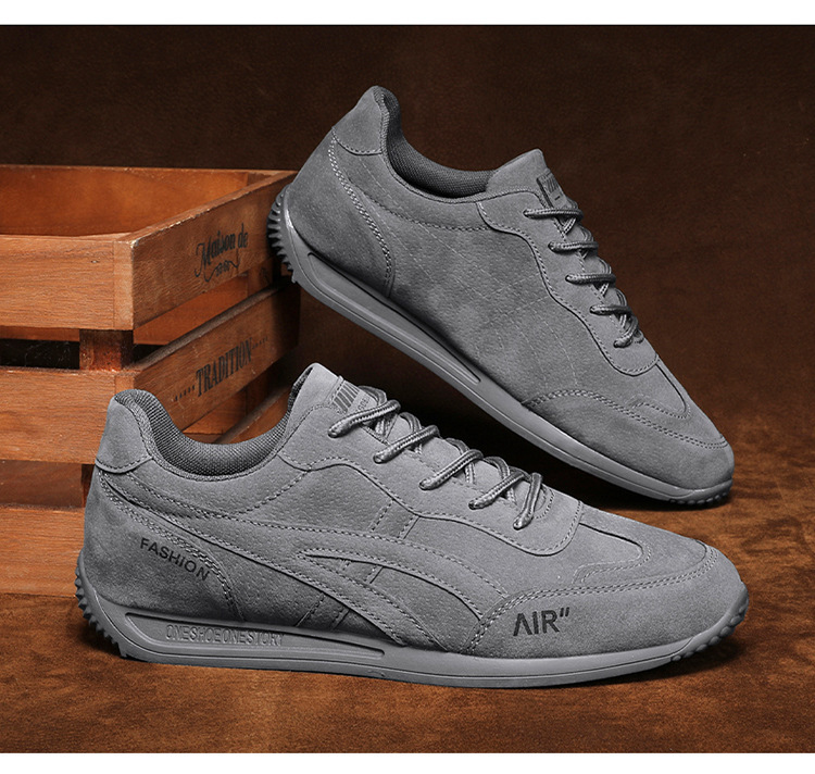 Agam zapatos de hombre de otoño nuevo estilo de moda simple con zapatos agam suela gruesa zapatos deportivos ligeros transpirables comercio exterior al por mayor