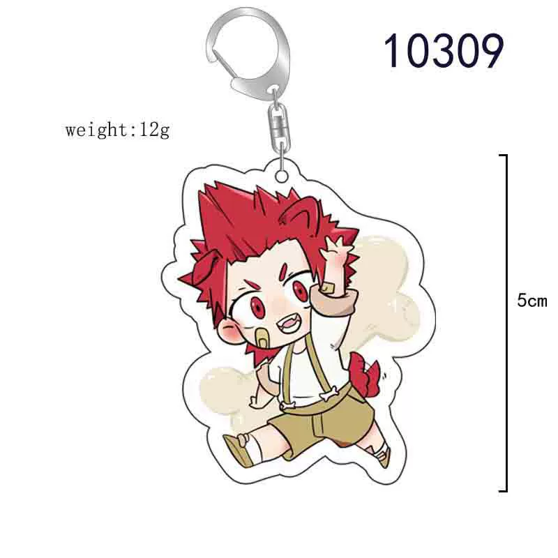 Acrylic Keychain (MHA) Chibi Character, Custom Size, Cute Double-Sided Charm