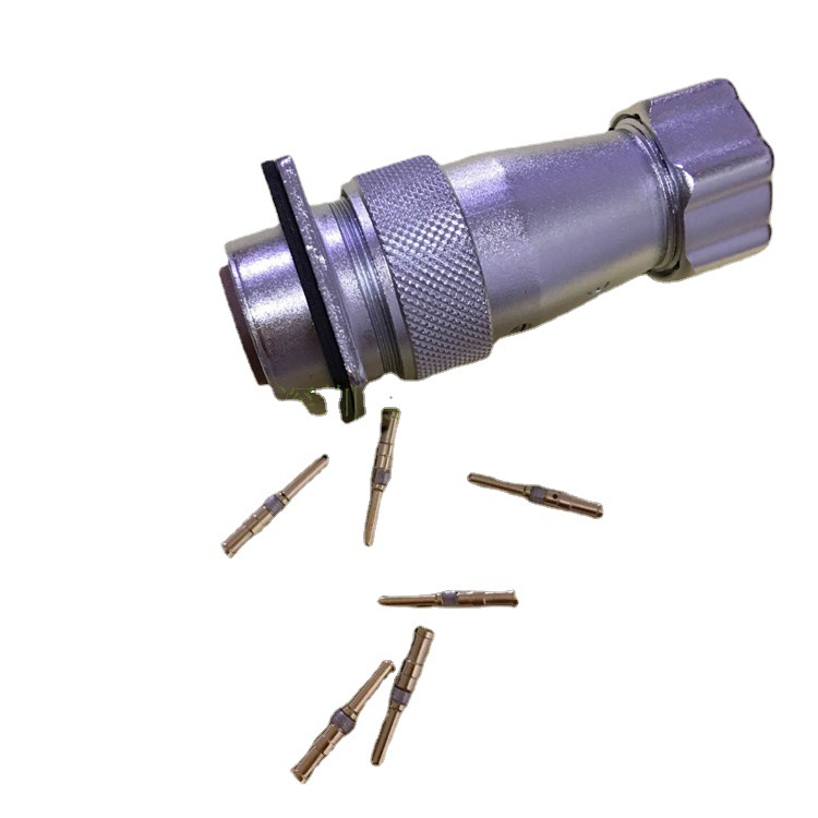 18M female plug��ѹ������ ѹ��ʽ���ղ�ͷ2~48оPS24-18