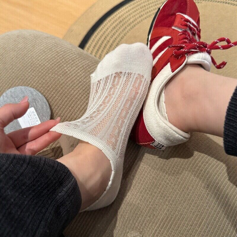 Spring and Summer Socks, Comfortable, Non-Slip, Breathable, Invisible Socks, Solid Color, Thin Mesh Short Socks, Shallow Cut, Antibacterial, Free Shipping Spring and Summer Socks, Comfortable, Non-Slip, Breathable, Invisible Socks, Solid Color, Thin Mesh Short Socks, Shallow Cut, Antibacterial, Free Shipping