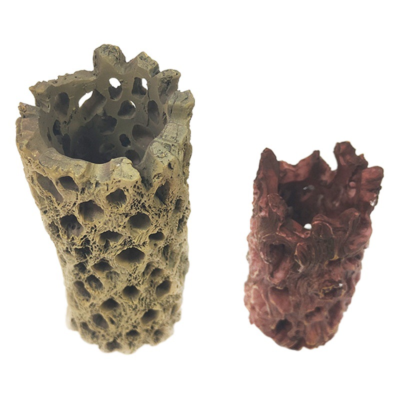 Decoración para Acuarios, Escondite para Peces, Refugio para Peces, Cueva de Reproducción, Casa para Camarones, Nido para Camarones, Tanque para Camarones, Tanque para Peces Exóticos, Raíz de Árbol para Cría de Peces