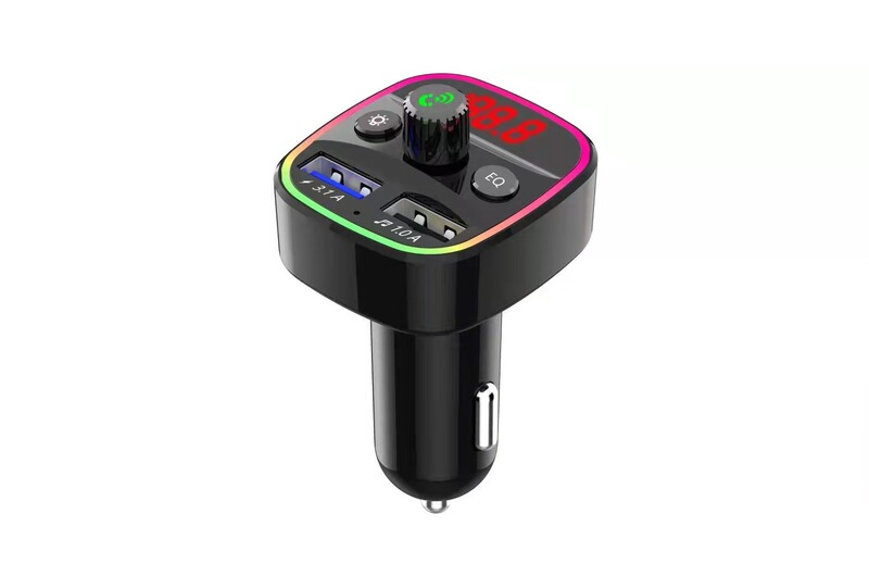 新品Q7ブルートゥース車載fmトランスミッタbluetoothハンズフリーmp3真3.1AダブルusbポートPD充電|undefined