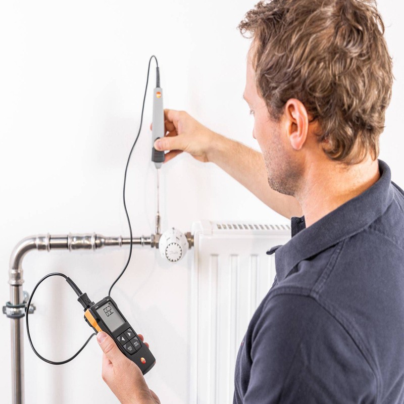 德图新款testo925温度计922接触式测温仪工业德国数字热电偶探针