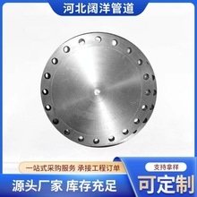 304不锈钢碳钢 平焊对焊人孔盲板 化工压力容器大型盲板