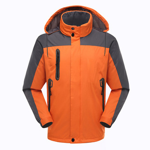 Outdoor Mountaineering Clothing, Windproof, in Stock, Single Layer, No Liner, Pure Color, Non-Removable, Fleece Liner, Single Layer Jacket