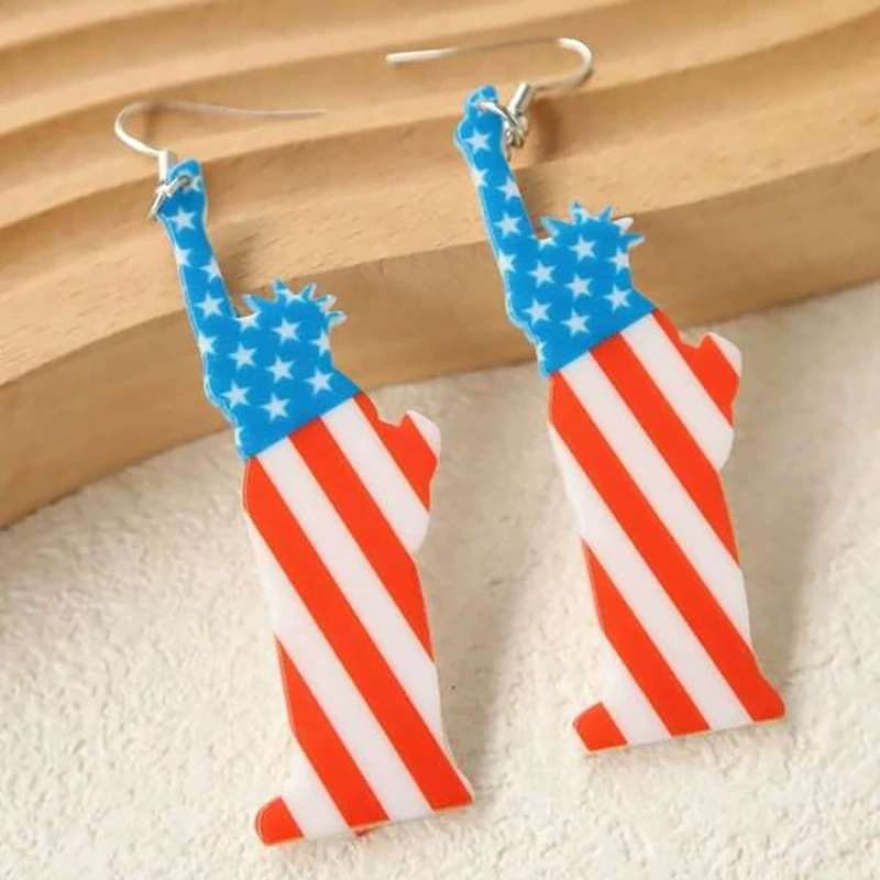 Креативные серьги, аксессуар, США