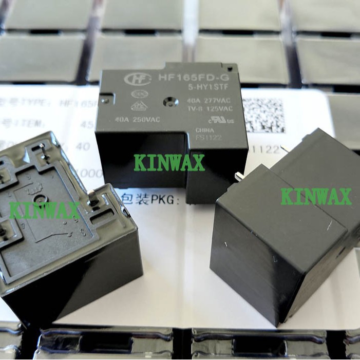 HF165FD/110-DY1STF一组常闭4脚30A277VAC继电器HONGFA