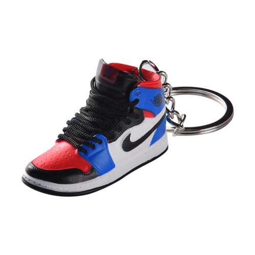 AJ1 Sneaker Keychain Creative Personalized 3D Model Office Supply Bag Hook Instagram Trendy Item Dropshipping