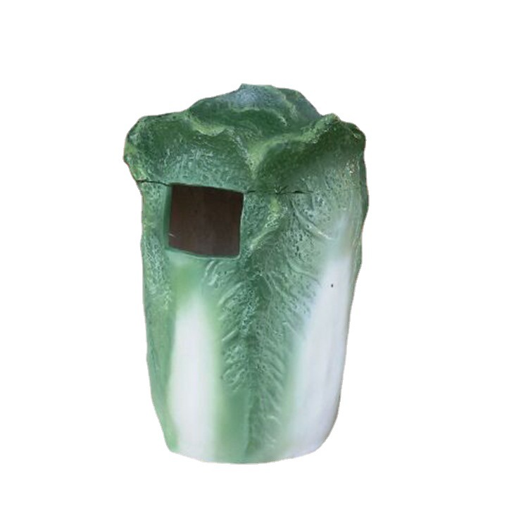 供应 玻璃钢制品 蔬菜雕塑 户外景观玻璃钢蔬菜造型垃圾桶 批发