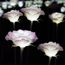 户外防水玫瑰花插地灯郁金香花海灯麦穗灯夜景亮化led花朵草地灯