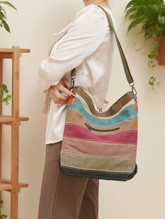 Handheld shoulder bag, purse, capacious shopping bag, chain with zipper, one-shoulder bag