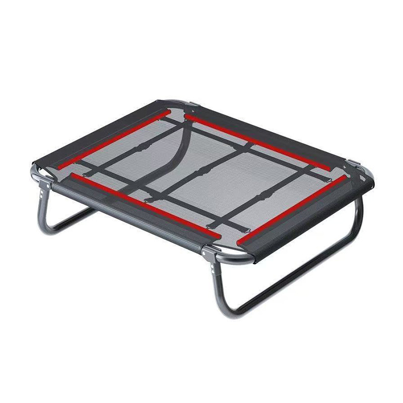Cama Plegable para Mascotas para Perros Medianos y Grandes Tela de Malla Transpirable Impermeable