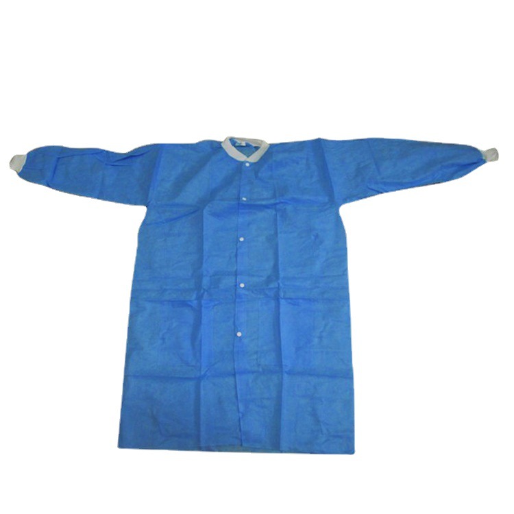 一次性无尘服参观服无纺布工作服实验服加厚衣服大褂防护