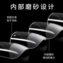 新款150片袋裝 無痕磨砂全貼甲片透明半貼免刻磨甲片