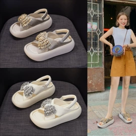 女式休闲单鞋;女式皮靴;厚底凉鞋