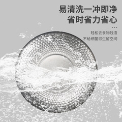 304韓式烤肉盤不鏽鋼圓盤錘紋盤創意甜品盤簡約戶外露營餐具商用