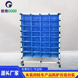 物流台车;仓储货架;木托盘