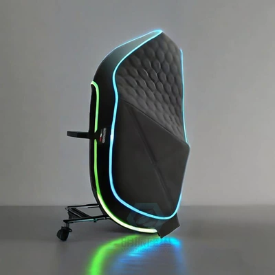 Sanyang Ghost Fire Luminous Seat Cushion Modified Thickened Speed Ghost Electric Motorcycle Seat Bag Soft New Model Scooter (Motorcycle cushion) - sanyang-ghostfire-first-generation-luminous-cushion